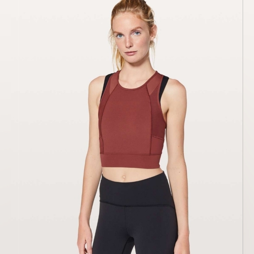 Lululemon Laser Speed Train Tank with mesh